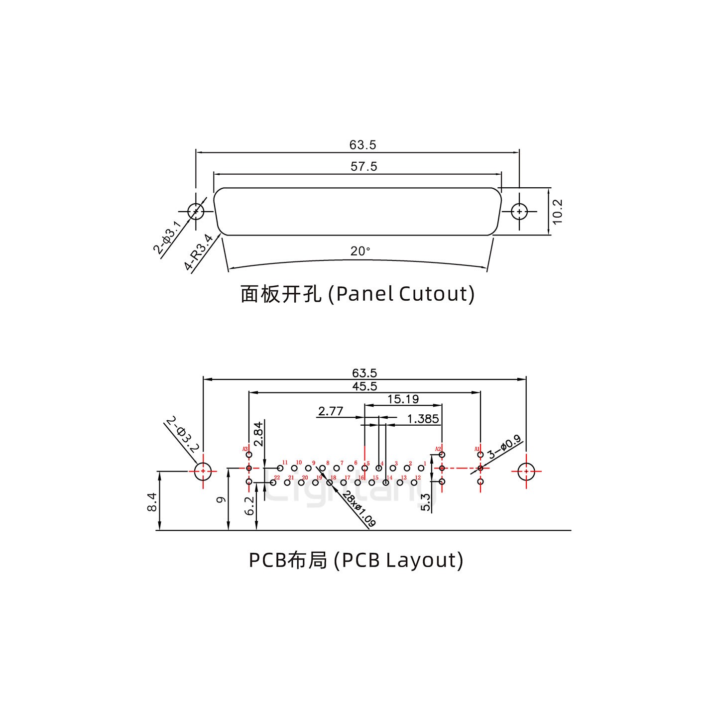 防水25W3母彎插板/鉚支架/鎖螺絲/射頻同軸50歐姆