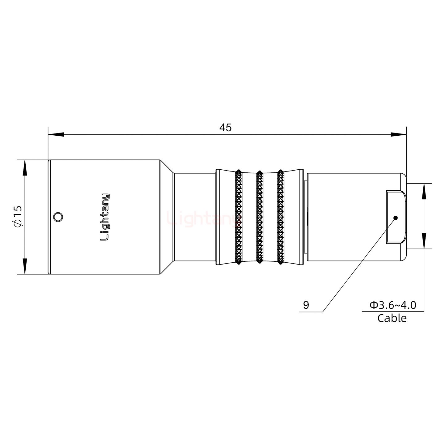 PHG.1K.016.CLAC40推拉自鎖浮動(dòng)插座