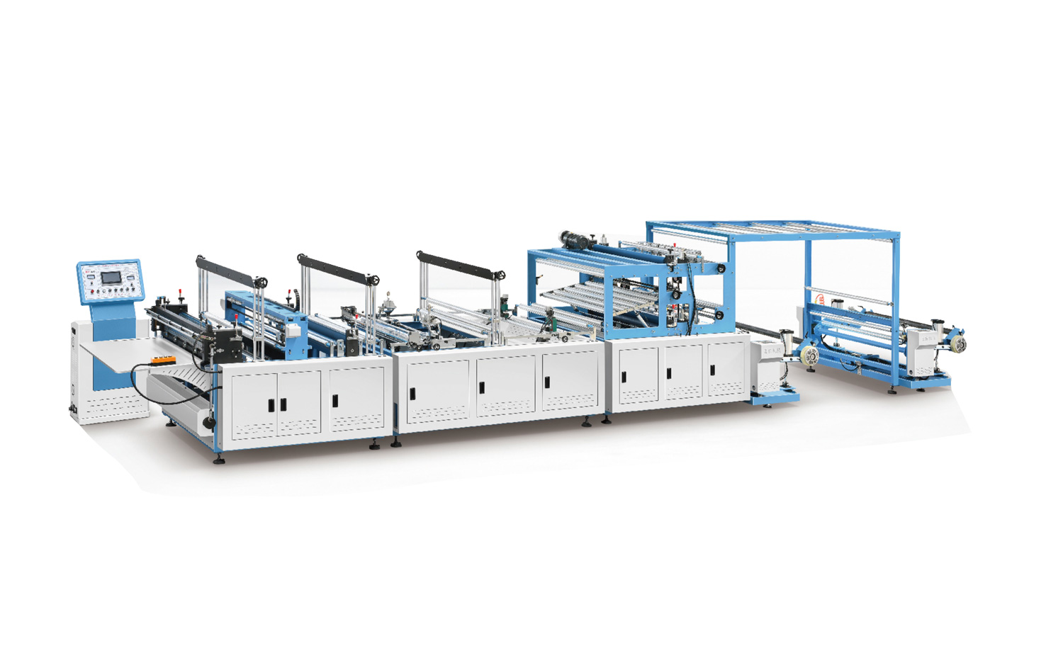 ZXL-1300雙放料無紡布制袋機(香蕉套袋、衛(wèi)浴潔具套袋、沙發(fā)套袋)